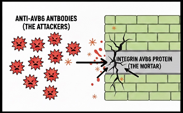 αvβ6 antibody testing