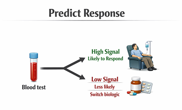 Predict response biologic blood test pathway IBD